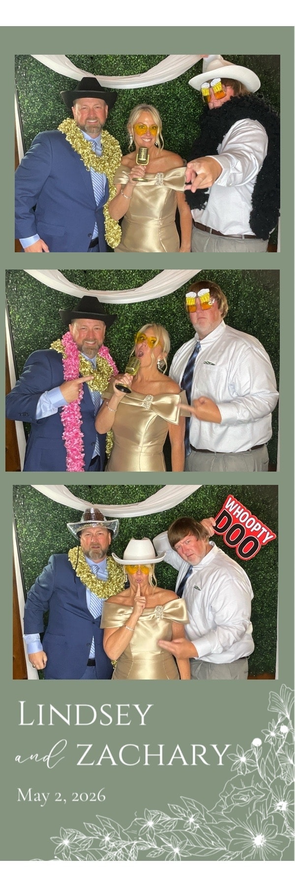 Weddings photo booth event