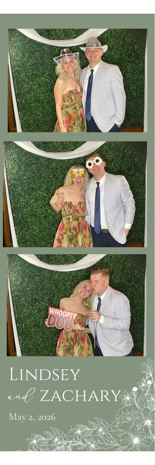 Weddings photo booth event